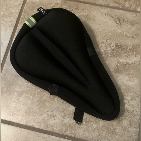 BIKE SEAT COVER-YOSKY LARGE BIKE GEL SEAT COVER NEW VERY COMFORTABLE W/BAG - Picture 8 of 10